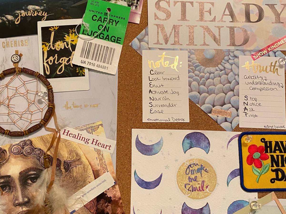 How My 2021 Vision Board Helped Me Survive Another Garbage&nbsp;Year
