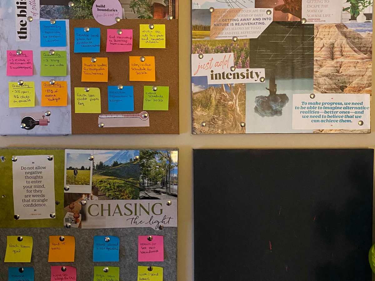 I Made a Vision Board for&nbsp;2022